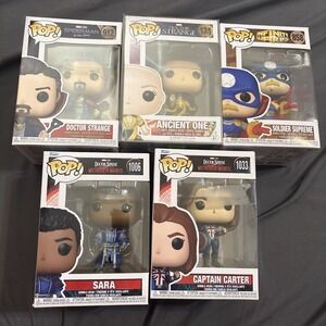 Funko POP Marvel Dr. Strange Mixed Lot Of 5
